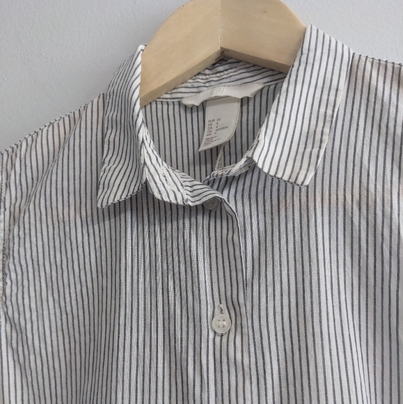 H&M Sleeveless Shirt Dress, US4 - Picture 6 of 11